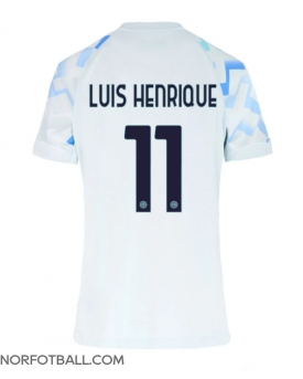 Billige Fotballdrakt Inter Milan Luis Henrique #11 Replika Bortedrakt Dame 2025-26 Kortermet